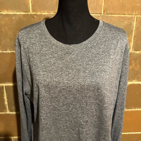 Eddie Bauer Gray Long Sleeve Activewear Top Women's Plus 2XL - Picture 2 of 6